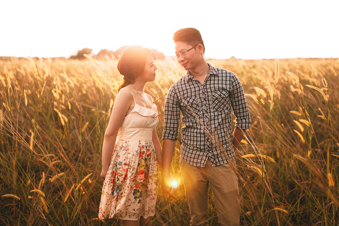Lalang field couple portrait near Limbongan