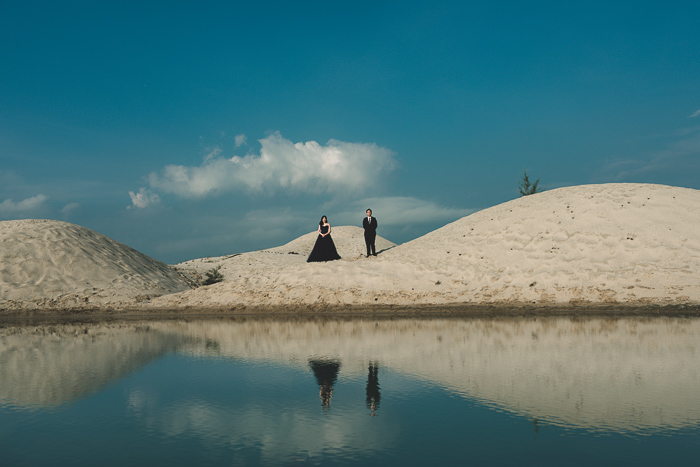 Prewedding in Melaka, the famous Klebang Sand Dunes